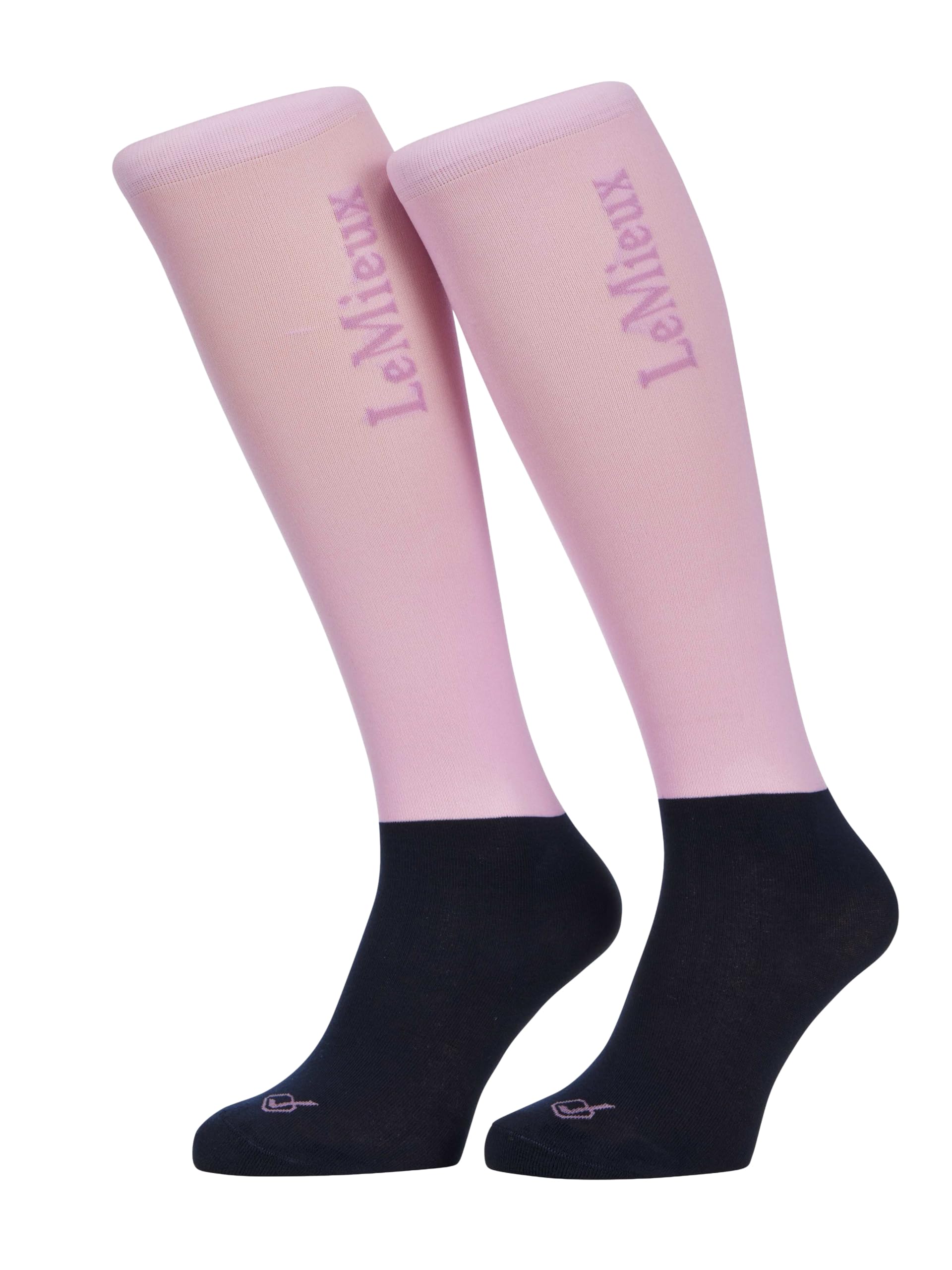 LeMieux Womens Competition Socks 2 Pack - Fondant Size: Medium
