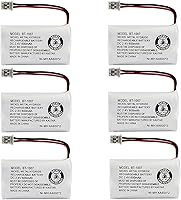 Vista 8 de Kastar Paquete de 1 batería de repuesto BT-1007 para Uniden DECT 6.0 teléfono DECT1560-3 DECT1560-3S DECT1560-4 DECT1580 DECT1580-2 DECT1580-3