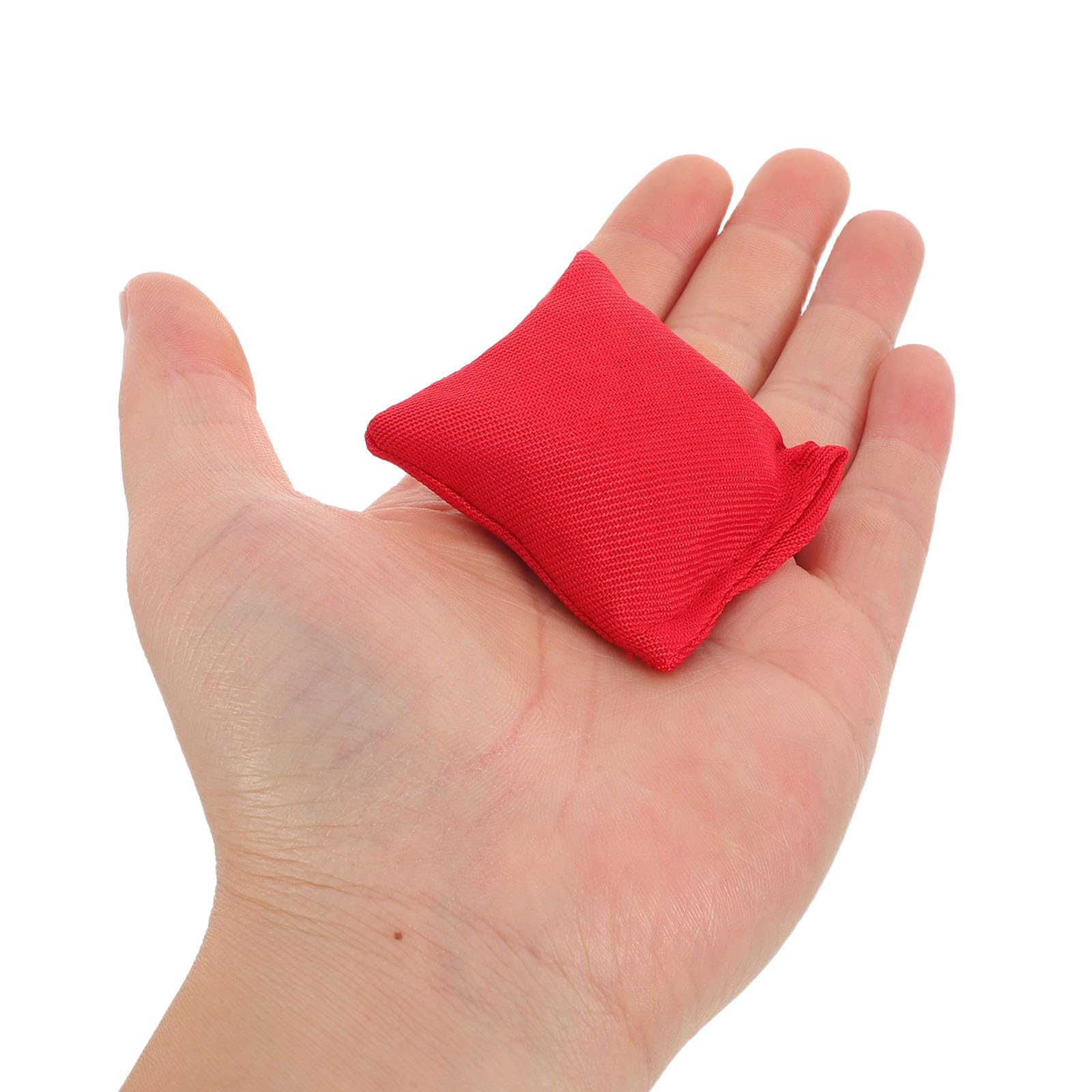 UPKOCH 45 szt. woreczków z fasolą do rzucania - kolorowe worki z piaskiem 5x5 cm - dwuwarstwowe worki z fasolą do rzucania, zabawy sportowe, zajęcia szkolne