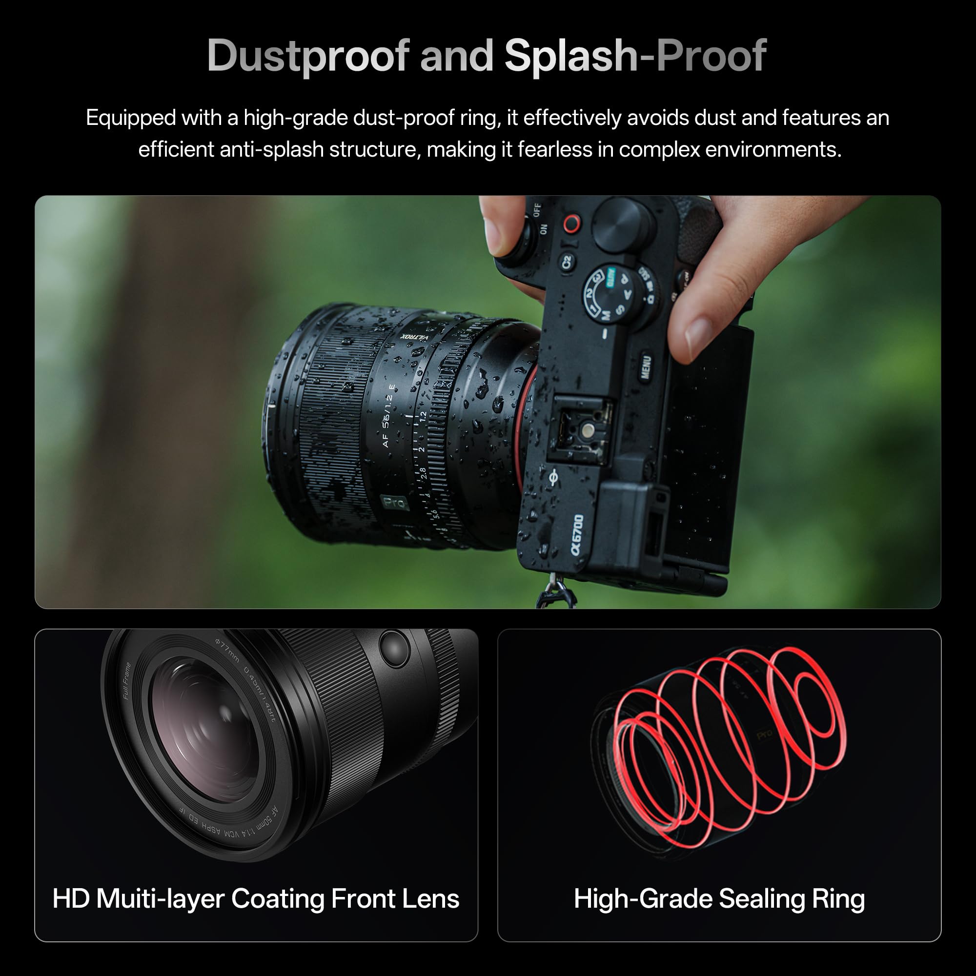 VILTROX AF 56mm F1.2 Pro XF Objectif pour Monture Fuji X, Objectif Grand Angle autofocus APS-C 56mm f/1.2 avec Moteur HyperVCM Compatible avec Fuji X-H2 X-H2S X-T5 X-E4 X-T50 X-M5 X-S20 XT30II