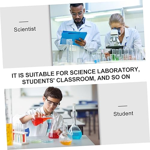 Miniatura 4 de Laboratorio graduado taza de medición de boca ancha vaso cónico vaso de precipitados líquido dispensador cilindro experimento herramienta para la