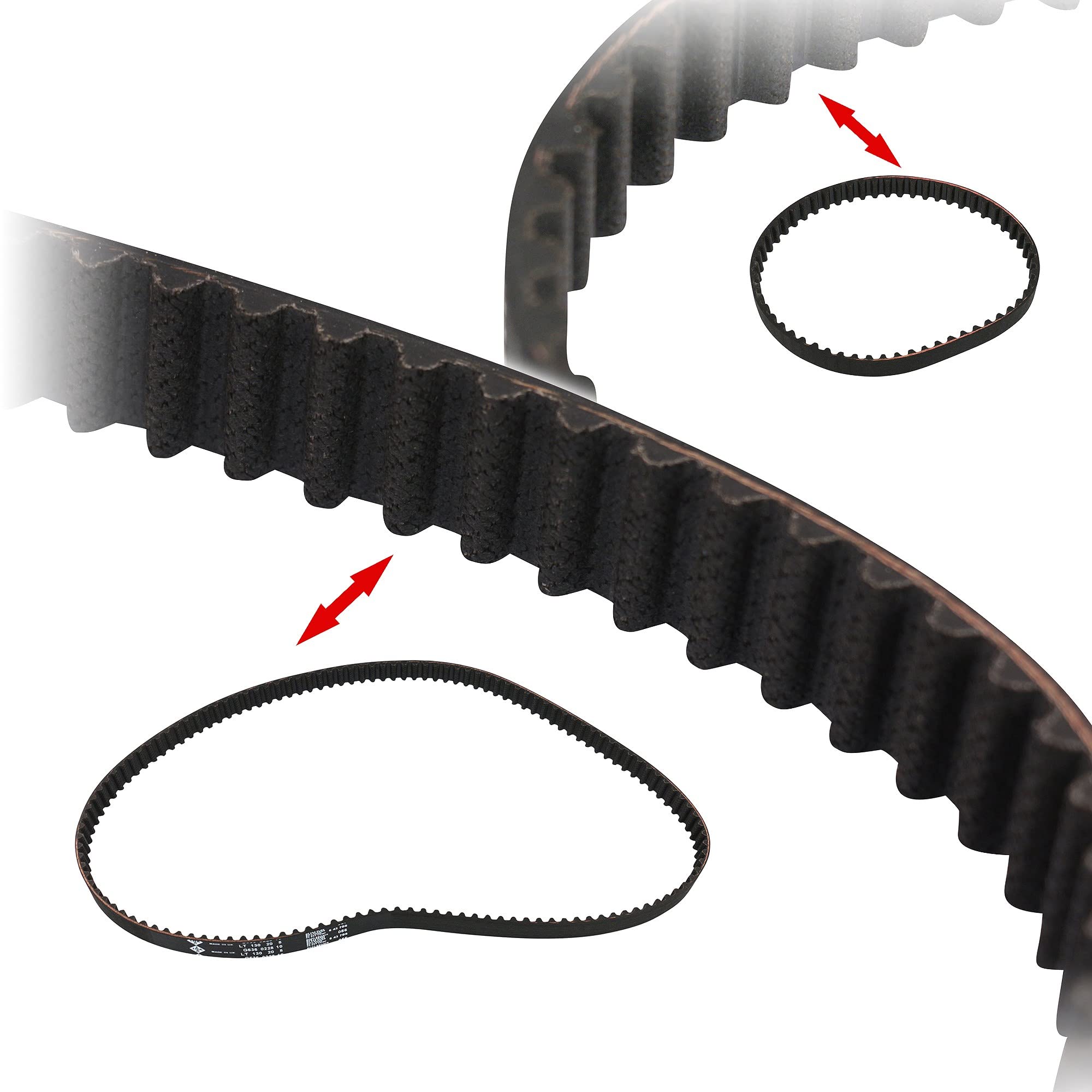 INA Kit de correa de distribución 530 0089 10 Cant. correas: 2 24mm Compatible con VW Golf 4 Hatchback 1J1 Golf 5 Hatchback 1K1 Polo IV Hatchback 9N, 9A, SKODA Octavia II Combi 1Z5, SEAT
