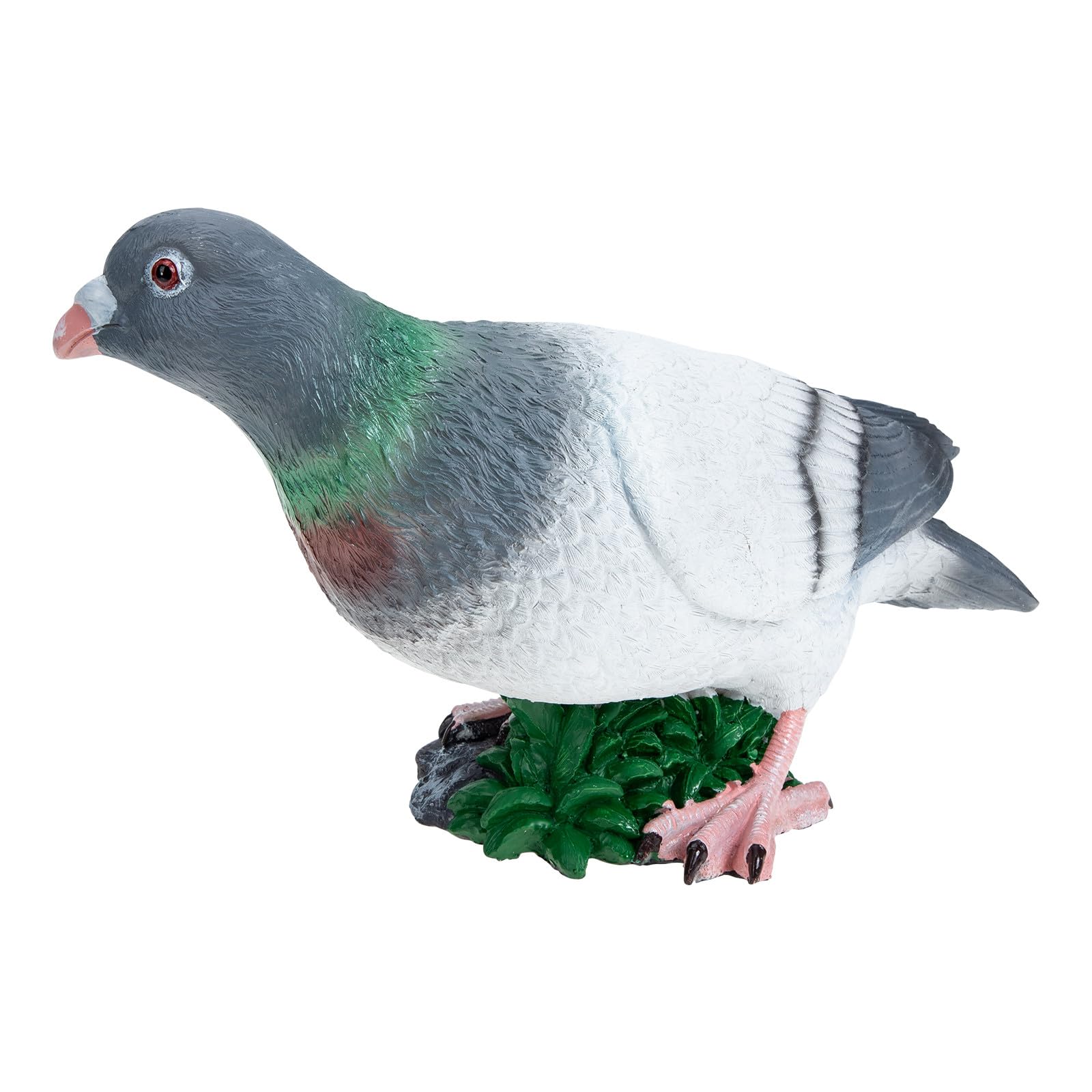 Colombe de paix en résine SEWACC blanche pour décoration de jardin
