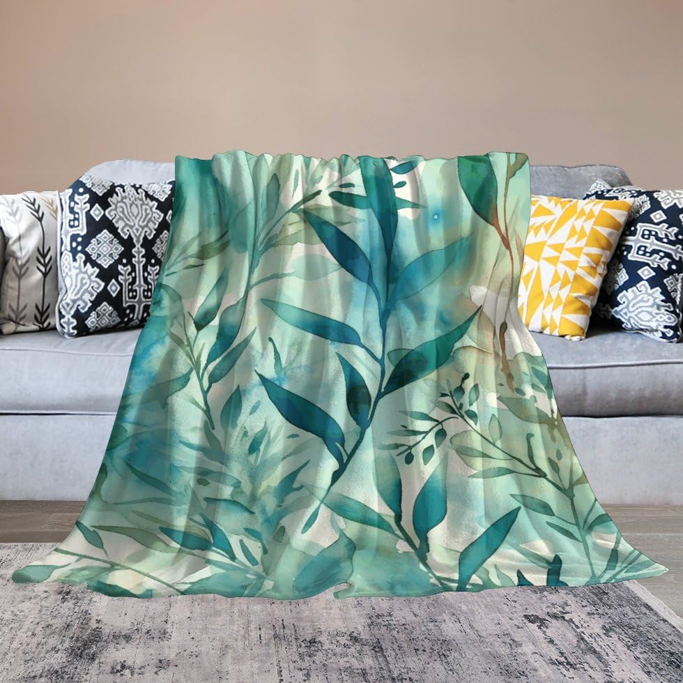 Couverture en flanelle légère toutes saisons, plaid doux thermorégulateur pour salon