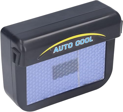 Miniatura 7 de Extractor solar para automóvil, material de polisilicio plástico, respetuoso con el medio ambiente, ahorro de energía, radiador fácil de instalar,
