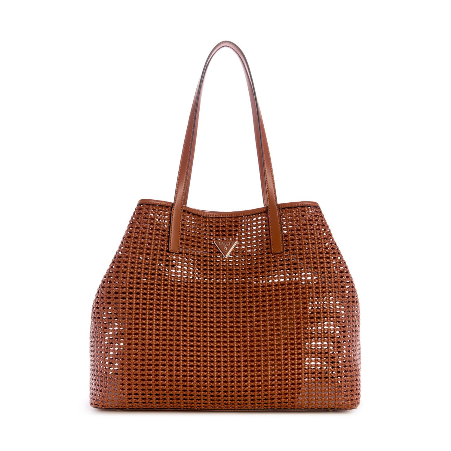 GUESS bolso shopper Brigitta 2 in 1 Tote Cognac marrón