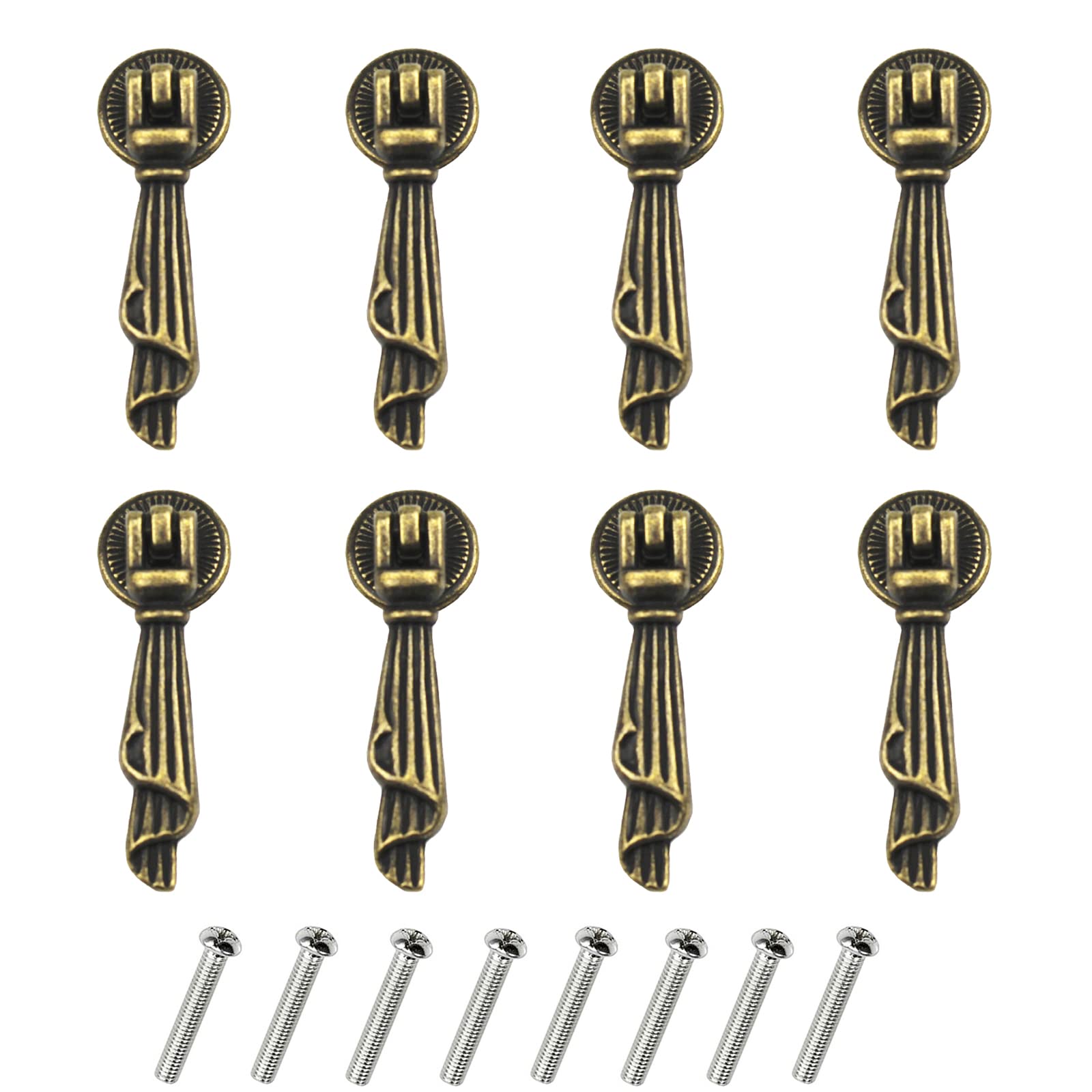 Buy Yunpo Antique Dresser Knobs Tie Drawer Handles Chic Pulls