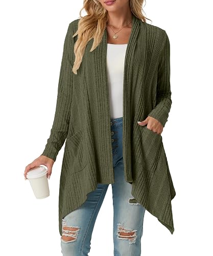 GRECERELLE Long Sleeve Lightweight Cardigan