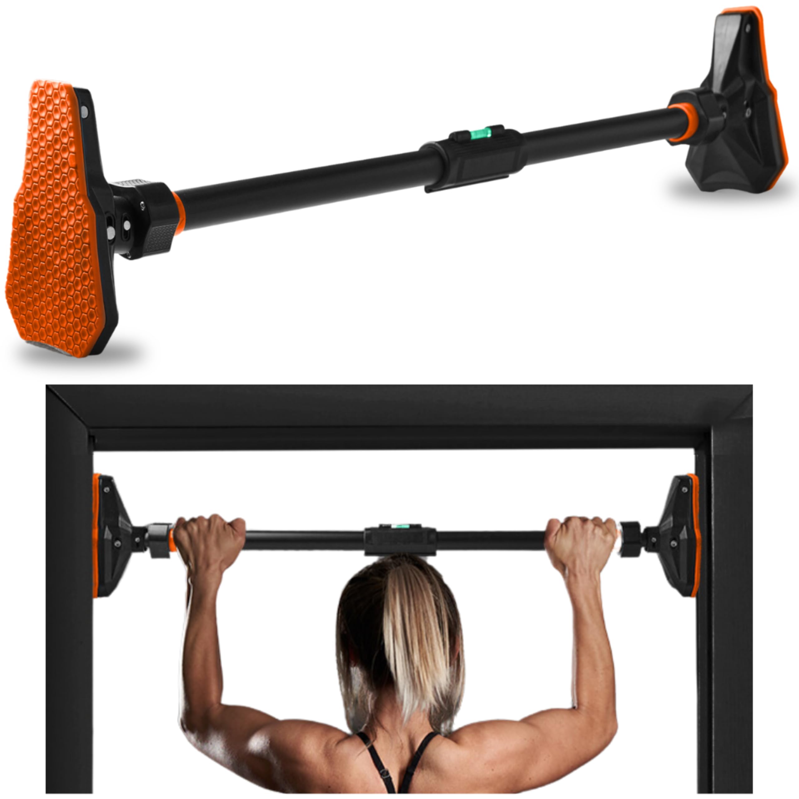 プルアップバー pull up bar TOPOKO Upgrade Pull Up Bar for Doorway, Max Capacity 440 lbs