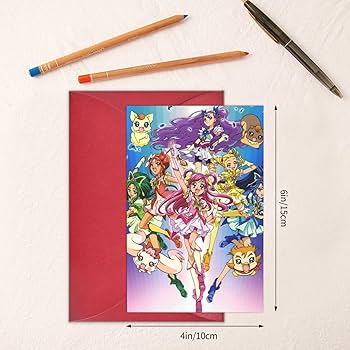 プリキュア　誕生日　バースデーカード Amazon | プリキュア 誕生日グリーティングカード かわいい
