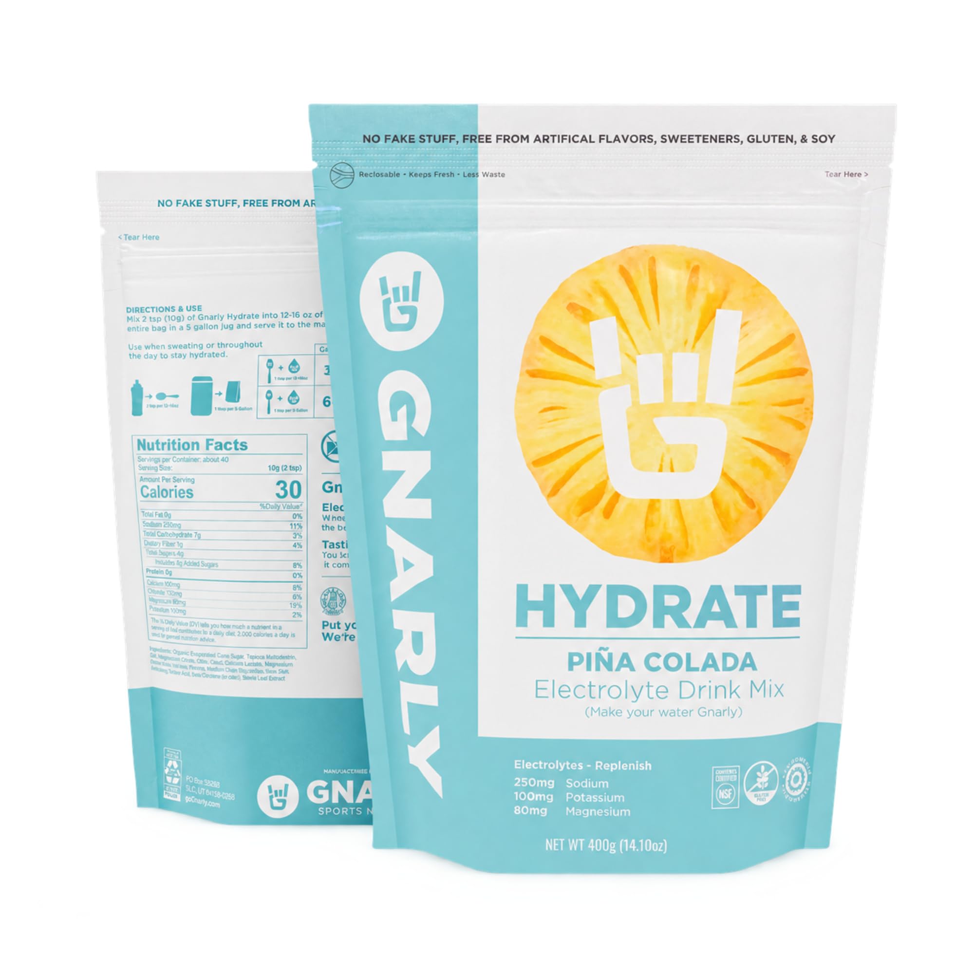 Gnarly Nutrition Hydrate Electrolyte Powder | Raspberry — Amazon image 17