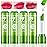 BKPPLZP 5 Pieces Aloe Vera Lipstick,Long Lasting Moisturizing Lip Balm,Nourishing Lip stick,Lipstick,Lip Balm,Magic Temp Color Change,Waterproof Lip Gloss Matte Makeup