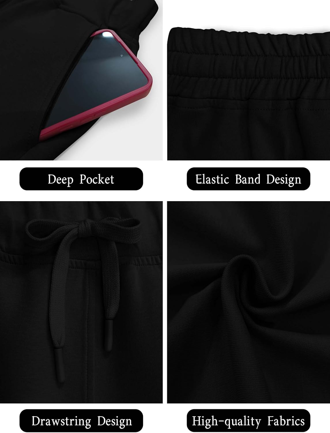 COCOMARTS Womens Summer Shorts Casual Hiking Cargo Athletic Sweat Shorts Drawstring Beach Vacation Trendy Outdoor Outfits