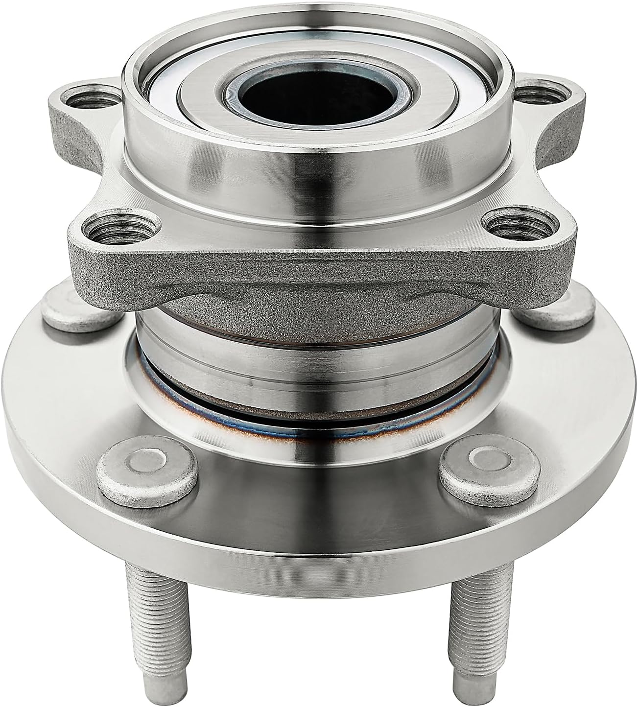 512335 AWD Rear Wheel Hub and Bearing Assembly for 2007-2010 Ford Edge, for 2007-2010 Lincoln MKX, Wheel Bearing Rear Wheel Hub Non-ABS 5Lugs