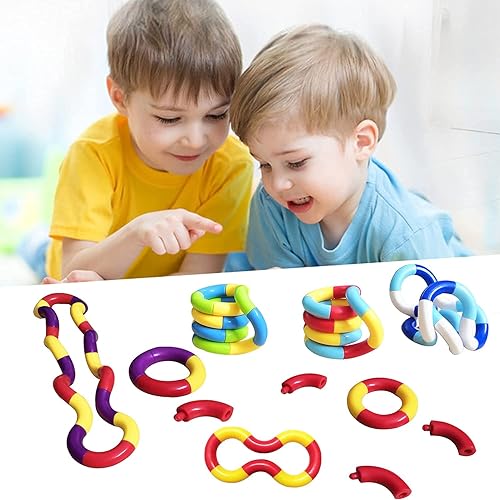 Miniatura 4 de Juguetes sensoriales para ansiedad, 6 unidades, multicolor, para adultos, niños, niñas, para relajación, alivio del estrés, descompresión, apretar,