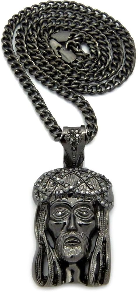 Amazon | 男性用 ヒップホップ アイスド・アウト ゴールド 神 ジーザス Amazon | 男性用 ヒップホップ アイスド・アウト ゴールド 神 ジーザス