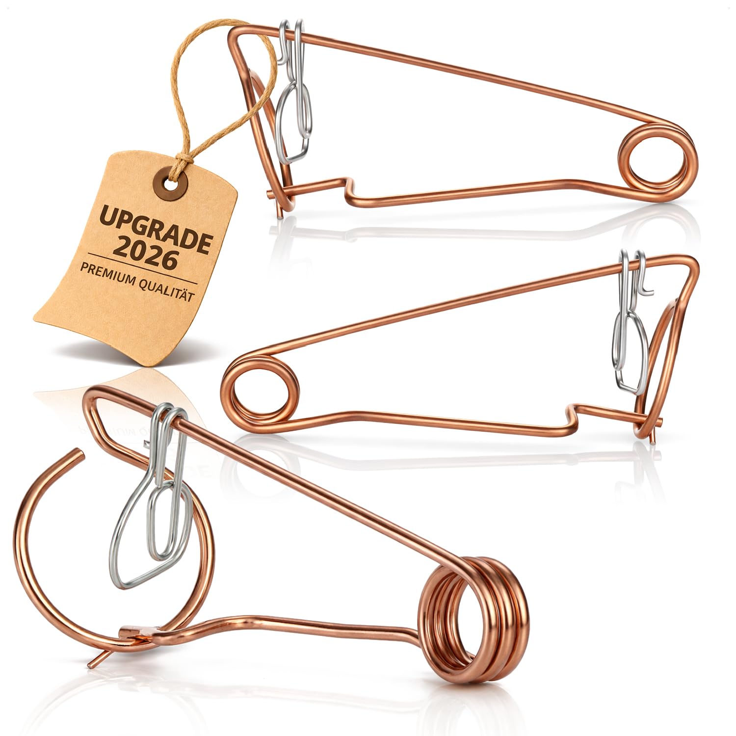 com-four® 3x vole trap, Bavarian shape, made of copper-plated steel wire, ca. 15,5 x 8 x 5,5 cm (03 pieces - Bavarian shape)-picture-35