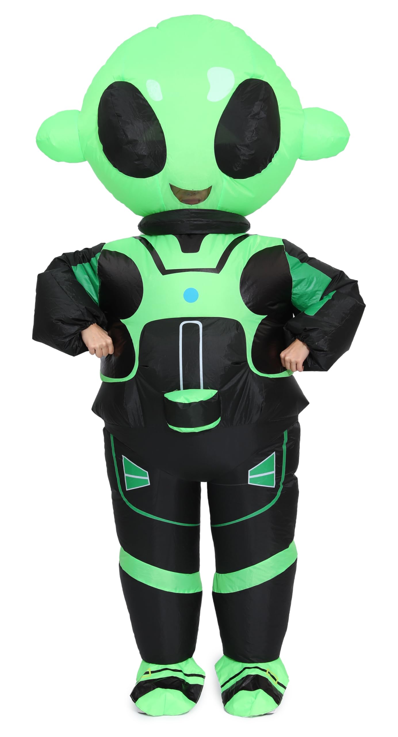 RHYTHMARTS Disfraz Alien Disfraz Alien Hinchable Disfraz Alien Inflable Adulto Disfraces Inflables de Alienígena para Adultos