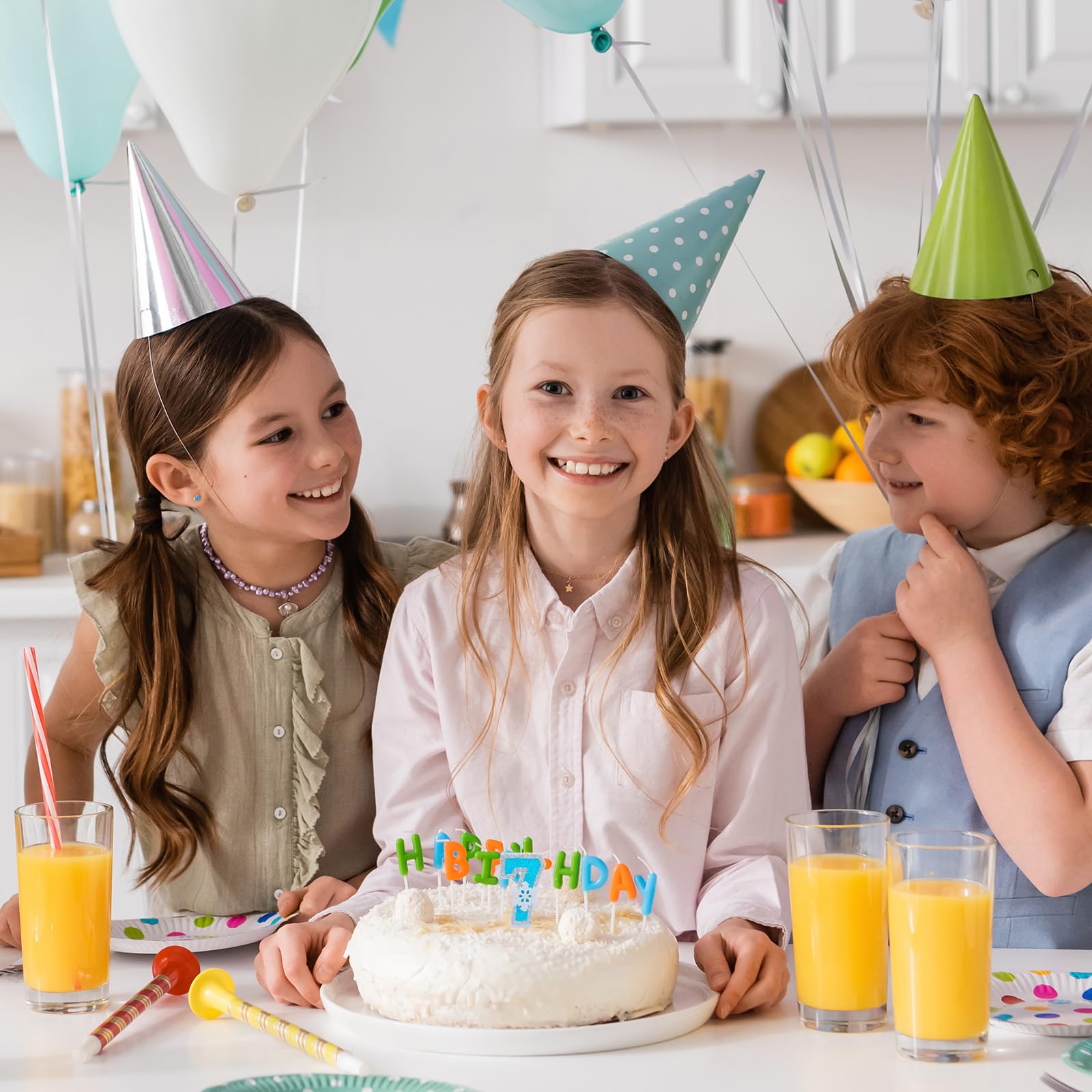 Decoraciones de fiesta de cumpleaños azul congelado, velas blancas con número de copo de nieve del 0 al 9, suministros de fiesta de cumpleaños para niños y adultos, suministros de fiesta de boda,
