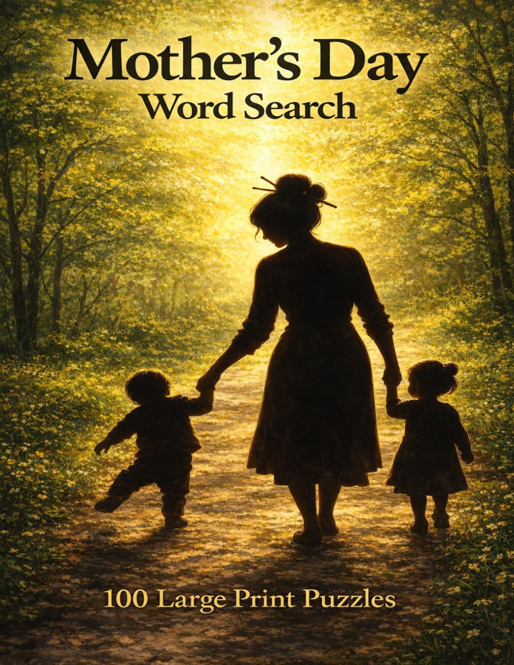 Mother's Day Word Search: 100 Large Print Puzzles Celebrating Mothers (Holiday Collection)