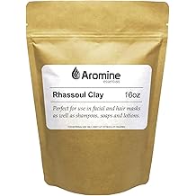 Rhassoul Clay Powder 16oz Moroccan Ghassoul Clay Mask, Nourishing, Unisex, Skin Treatment Mask