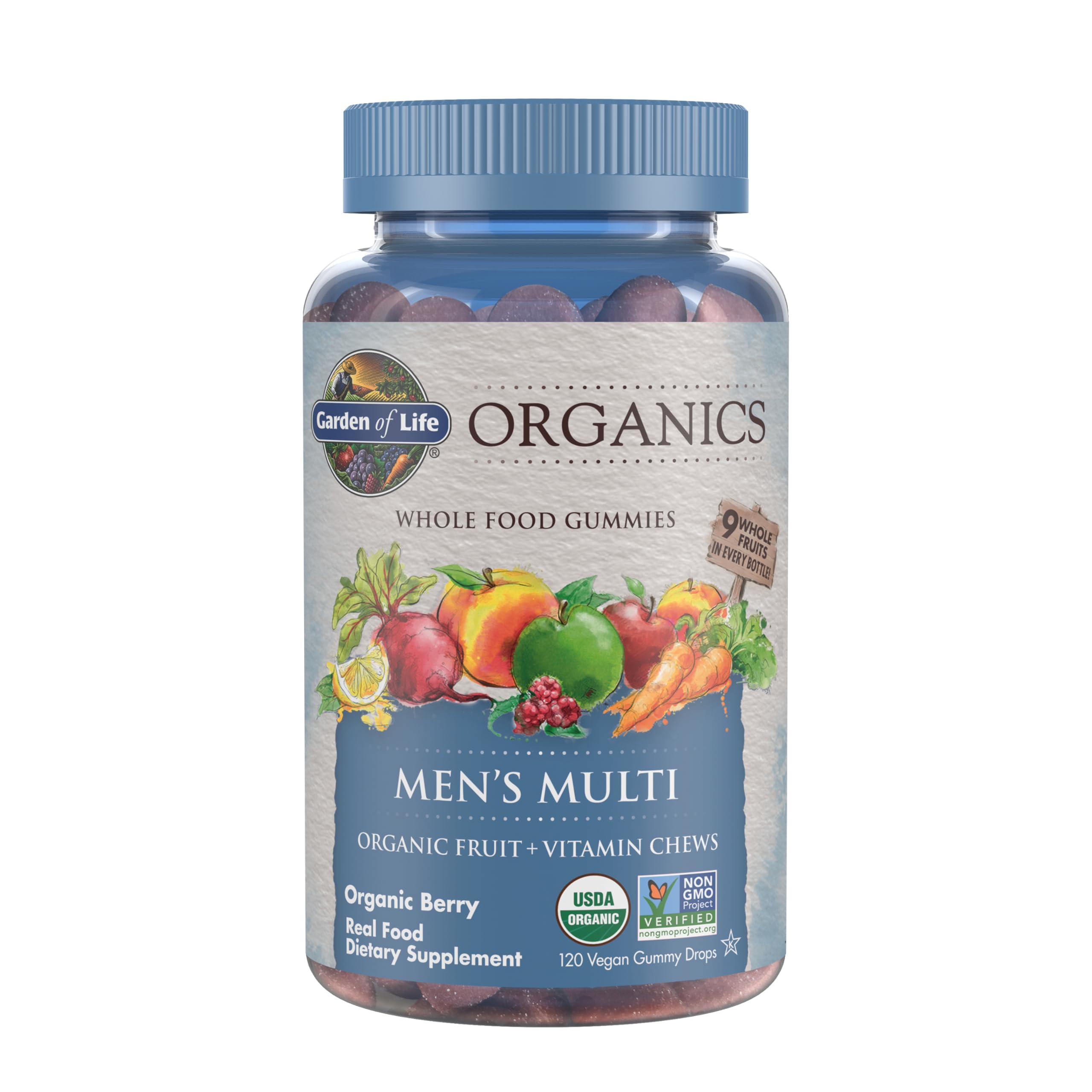 Garden of LifeMYKIND ORGANICS MENS MULTI BERRY 120CT GUMMY: 2029