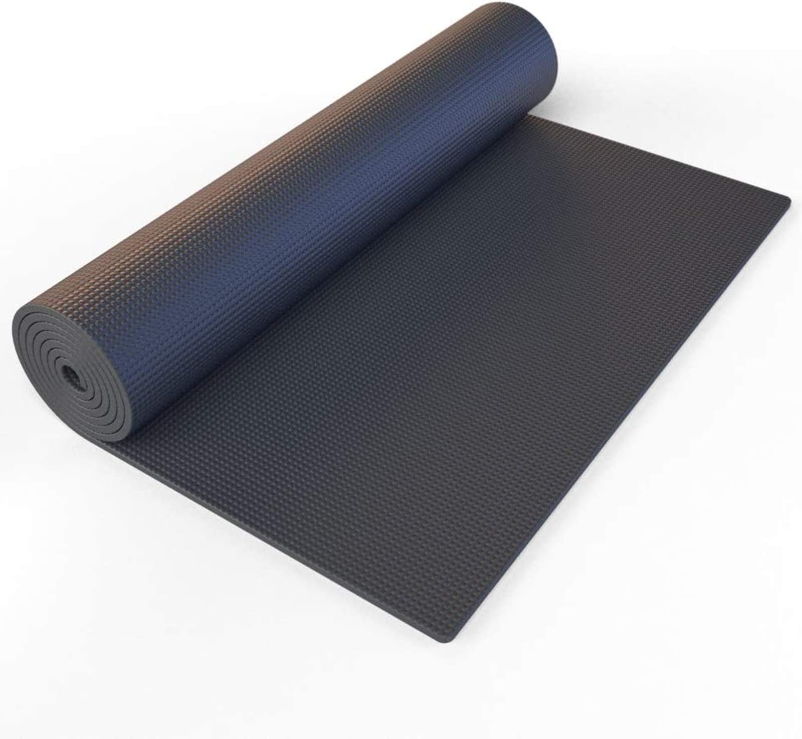 Ultimate Yoga Mat - Built to Last - Perfect Thickness for Yoga - Scientifically Designed for Comfort & Non-Slip. For All Yoga Inc. Bikram/Hot + Travel. World Class Mats for Maximum Yoga Performance.. (Black)