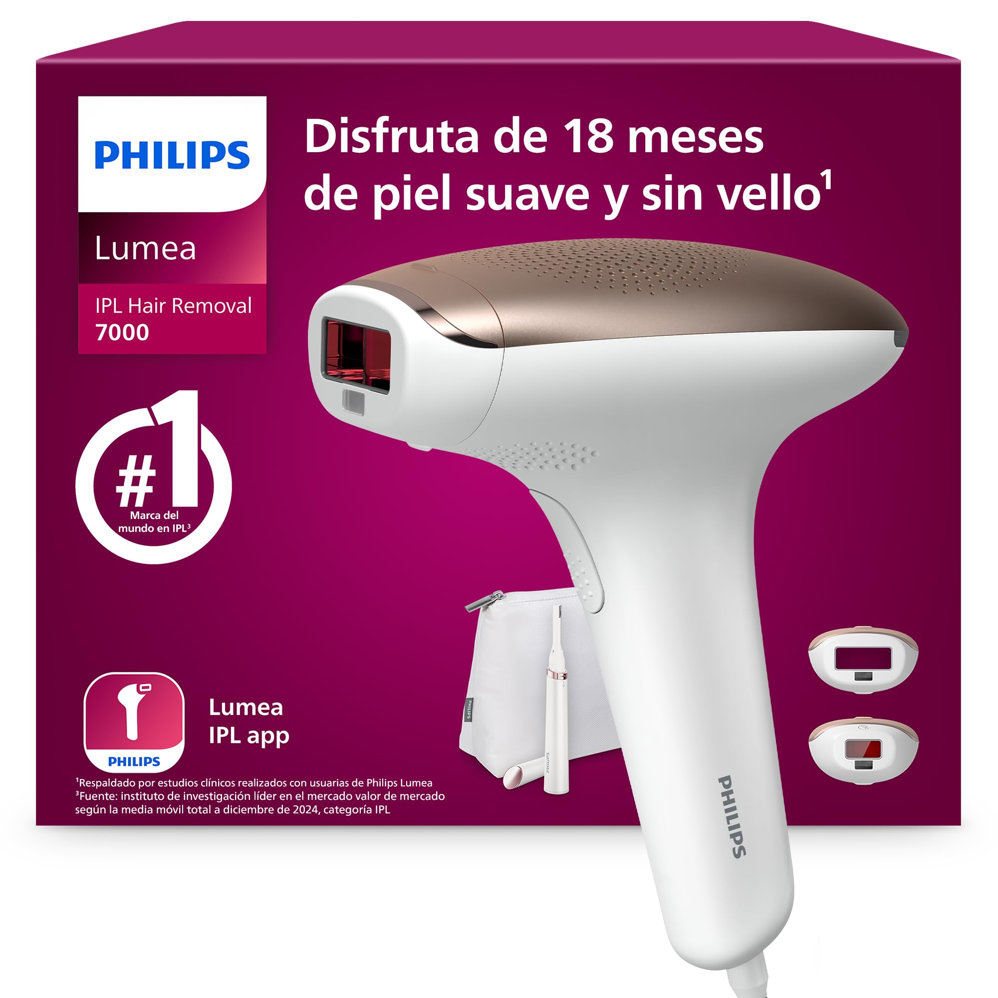 Oferta: Philips Lumea serie 7000, dispositivo de depilación IPL,