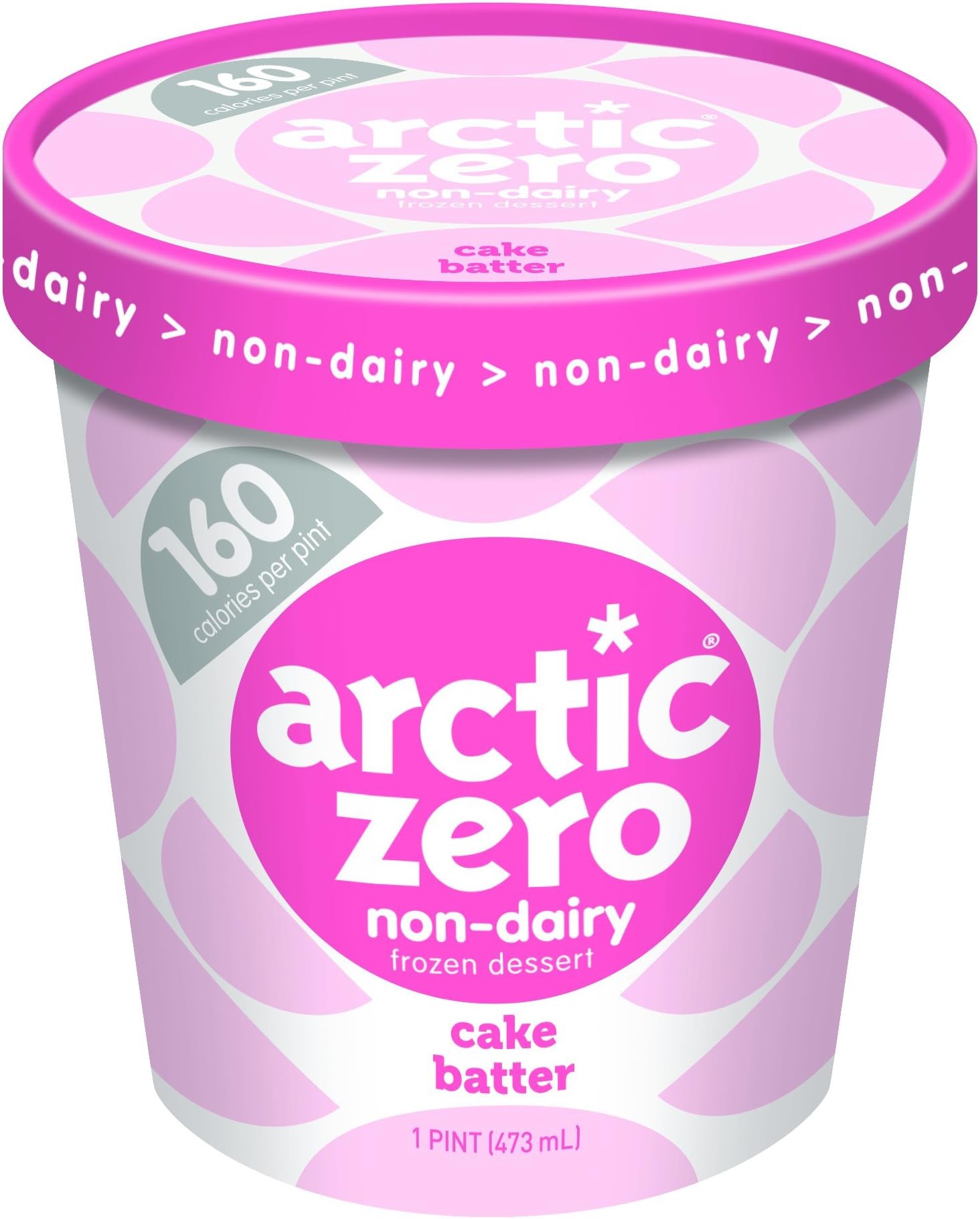 6 Pack, Arctic Zero Cake Batter Pint