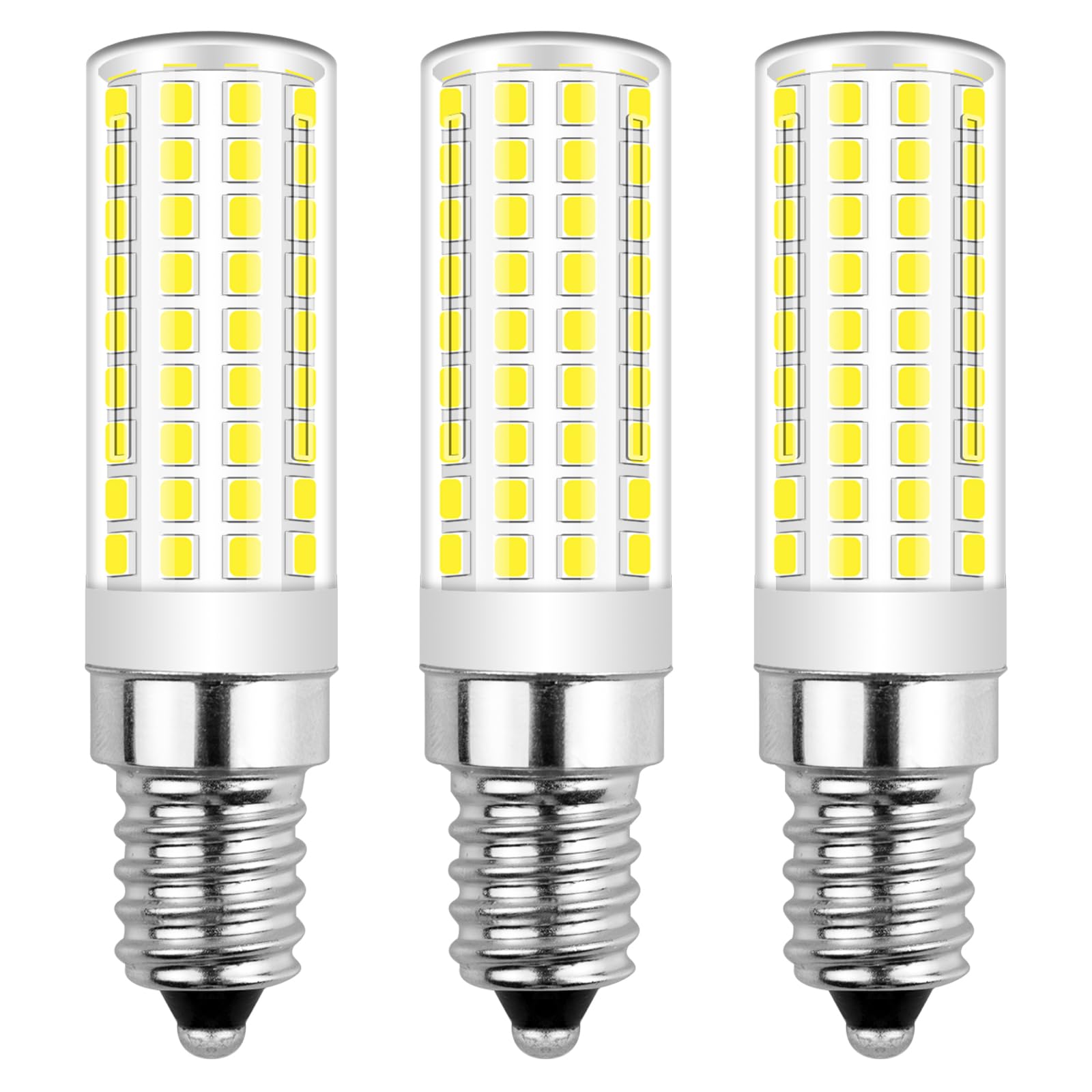 TRIJZHOU E14 LED Light Bulb 7W, E14 Small Edison Screw Cooker Hood Bulbs, 75W Halogen Equivalent Cool White 6000K 750LM, Non-Dimmable Energy Saving Lamp for Fridge Home Lighting