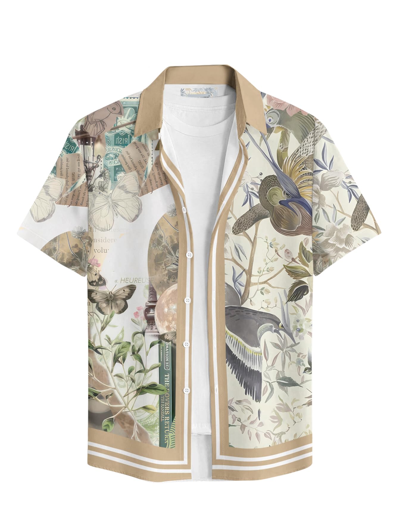 Trendy Regular Fit Printed Half Sleeve Shirt for Men-image-35