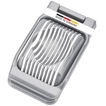 Germany Multipurpose Stainless Steel Wire Egg Slicer (Grey)