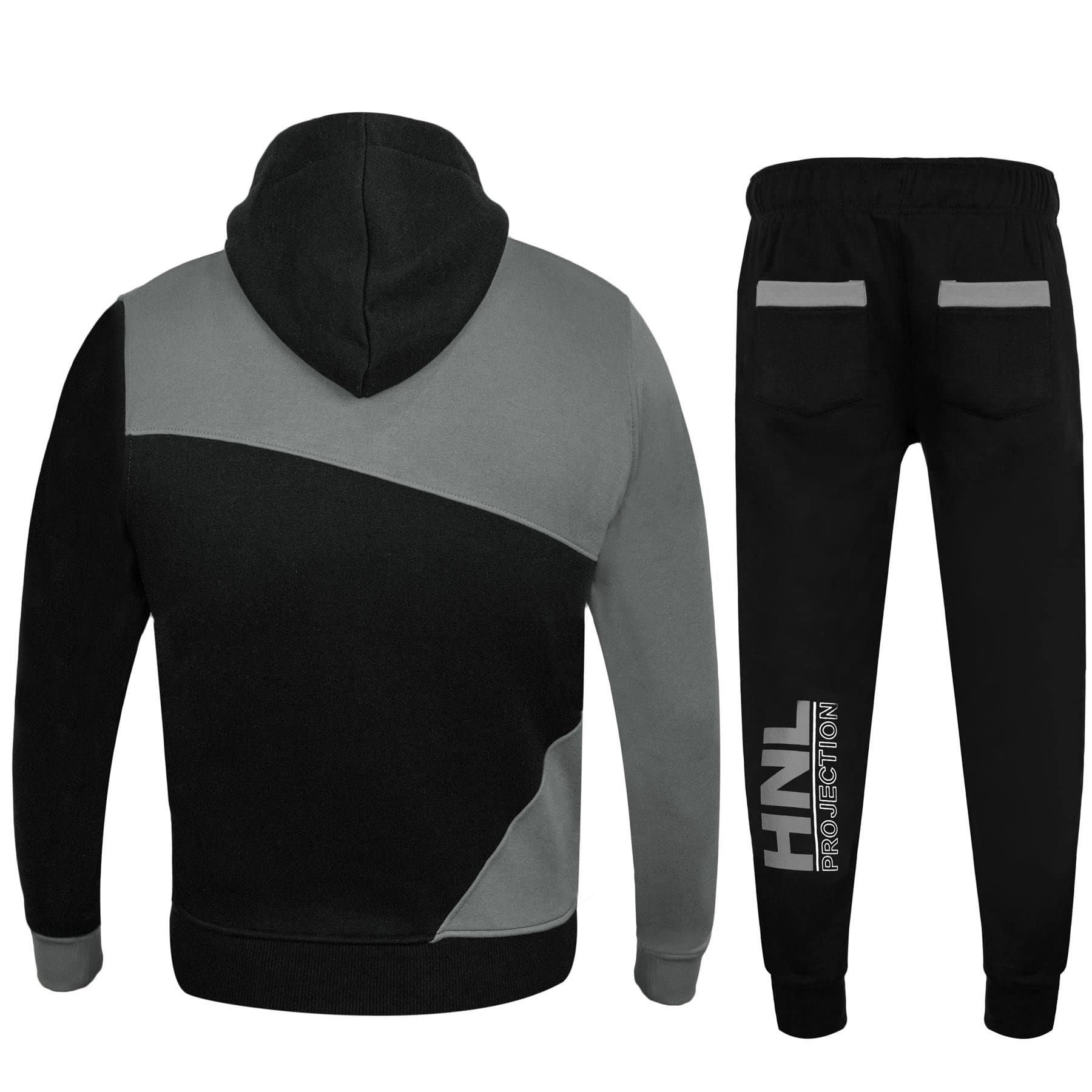 A2Z 4 Kids® Enfants Filles Designer Survêtement HNL Zippé Top Bottom Jogging Costume Sweat À Capuche Bottom Joggers Âge 2 3 4 5 6 7 8 9 10 11 12 13 Ans