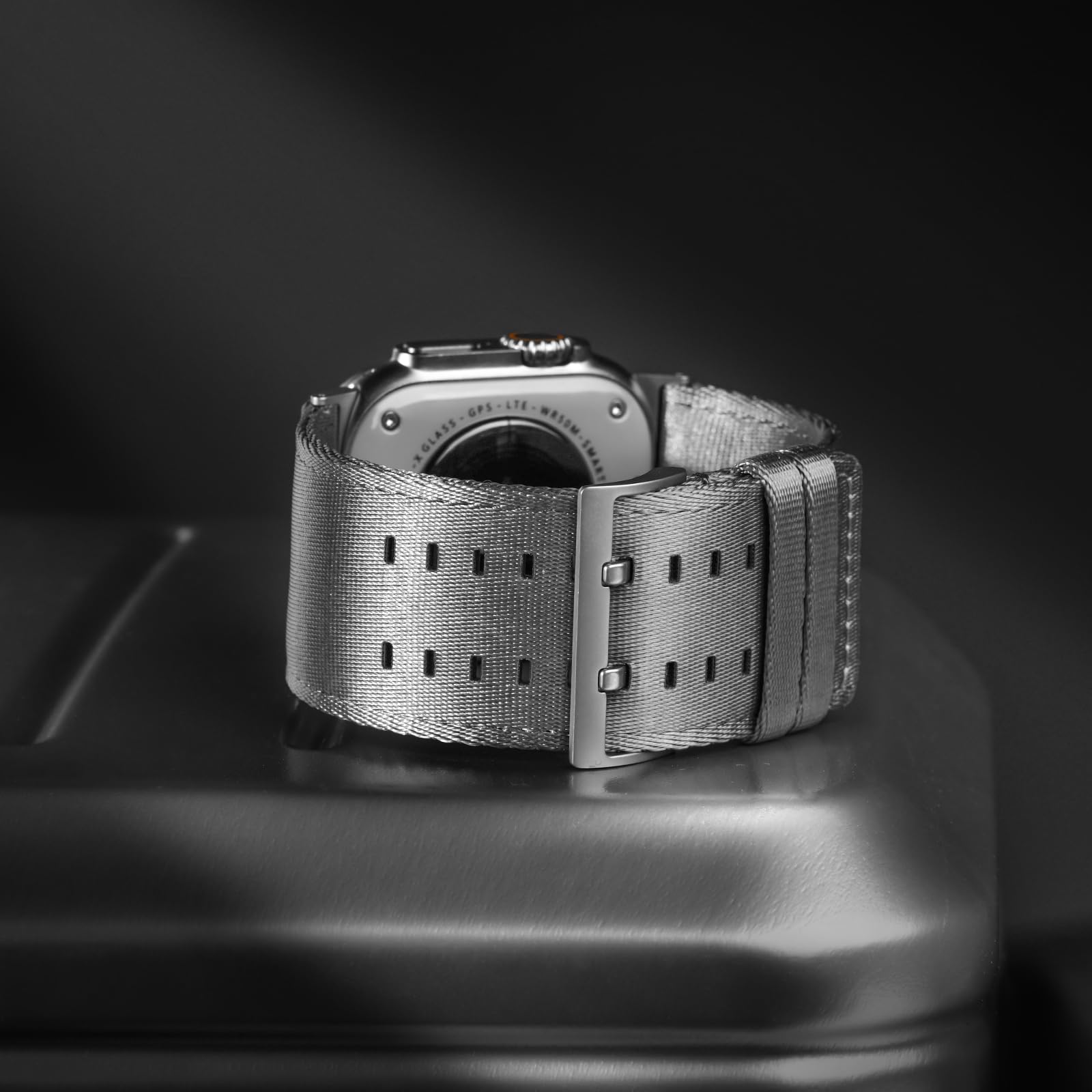 Tefeca Cinturino Dual Series compatibile con Apple Watch Ultra 2/Ultra 49 mm, Serie 10 46 mm, Serie 9/8/7 45 mm, SE2/SE/6/5/4 44 mm