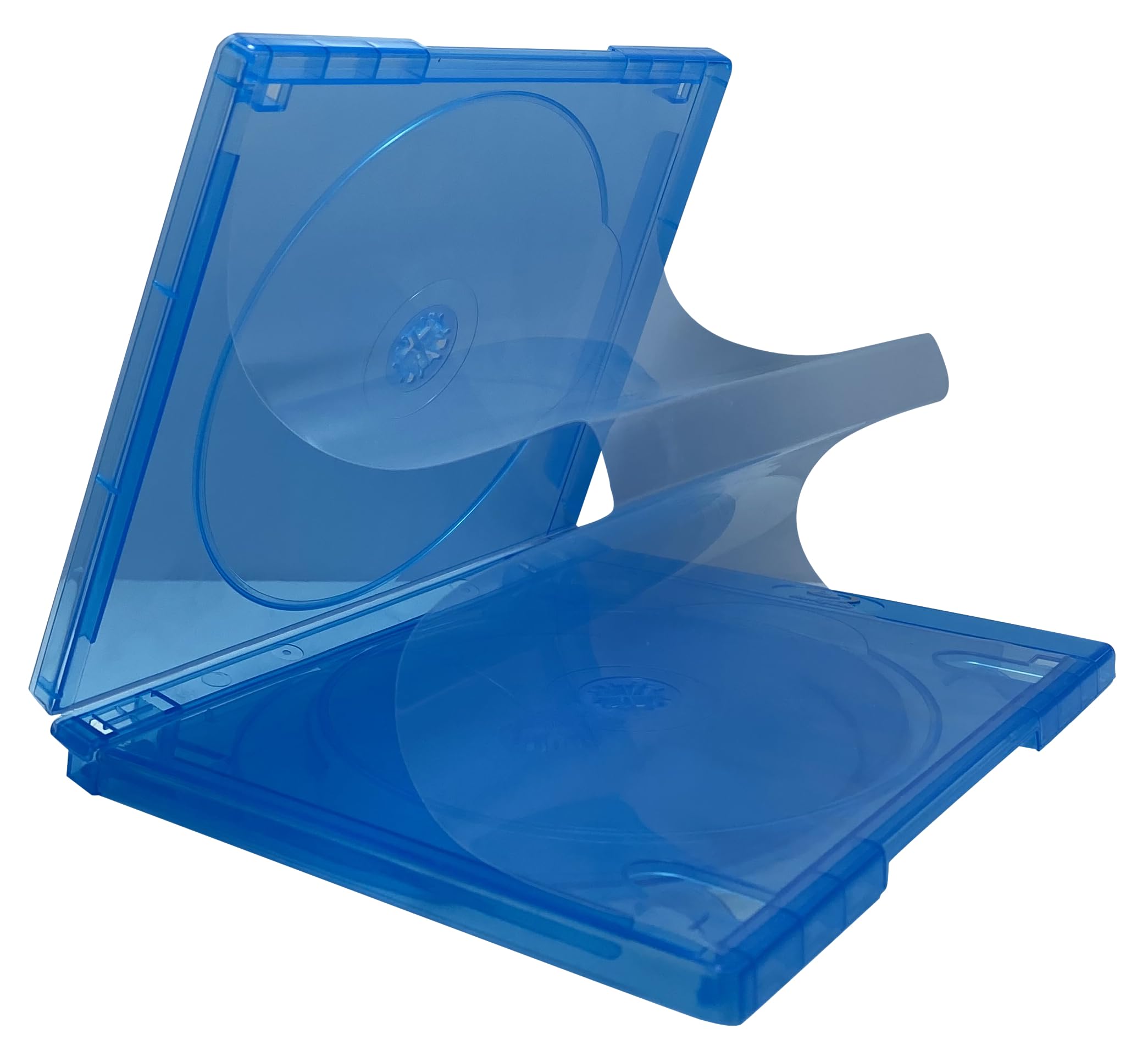 Amazon.com: Mediaxpo Premium Standard Blu-ray Quad 4 Disc Cases