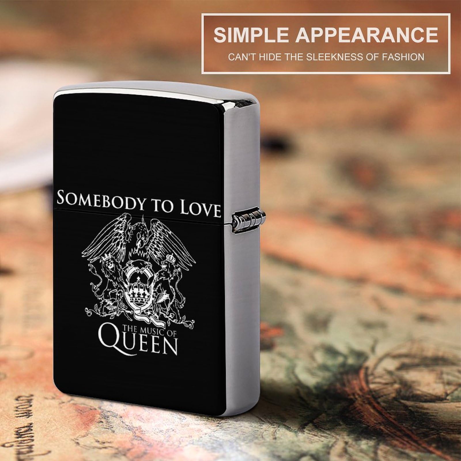 Amazon.co.jp: Queen Band クイーンバンドZippoライター兼用ケース 