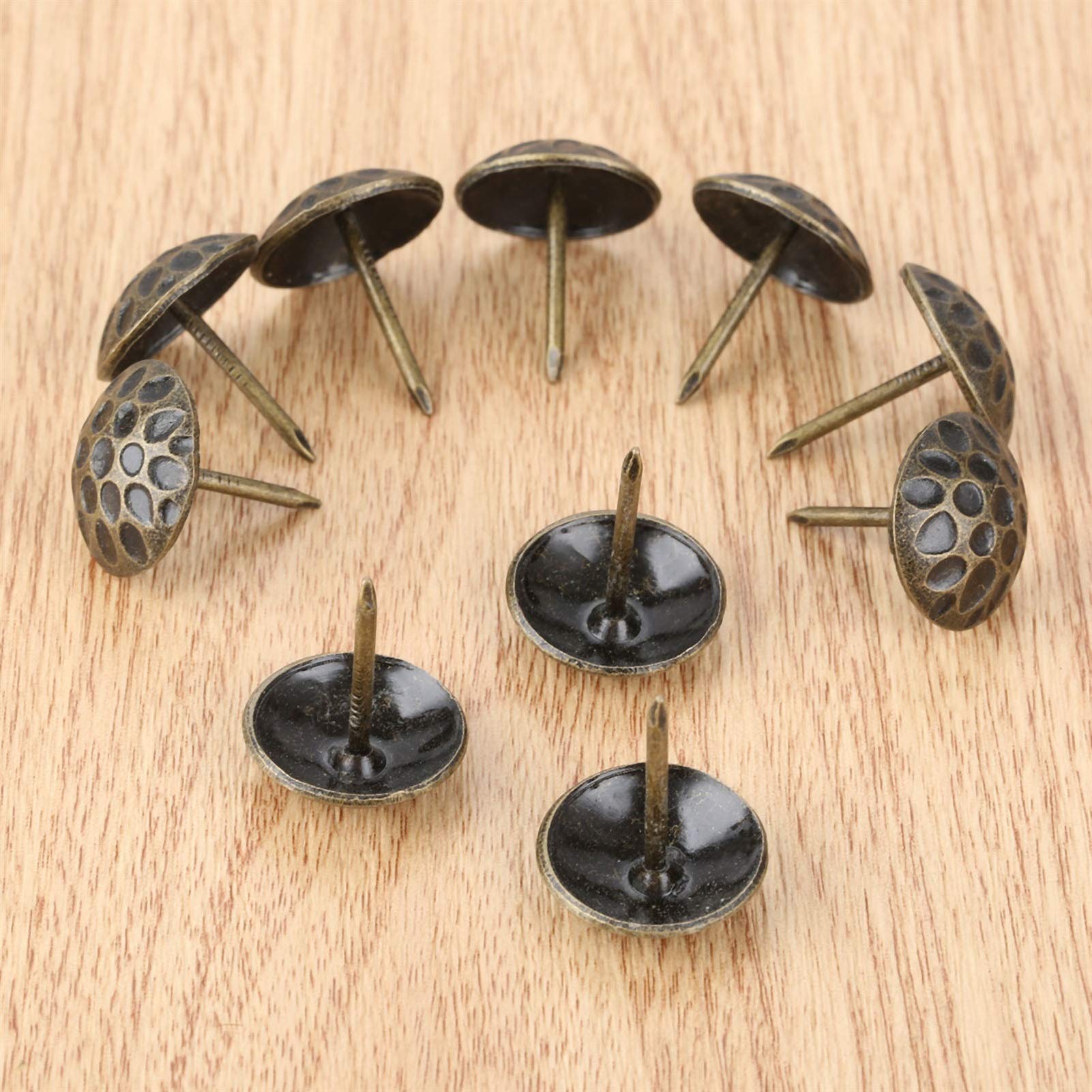 10 pièces 19 * 20mm punaises en Bronze Bijoux boîte Bois matériel de Meubles adapté au Bureau l'école