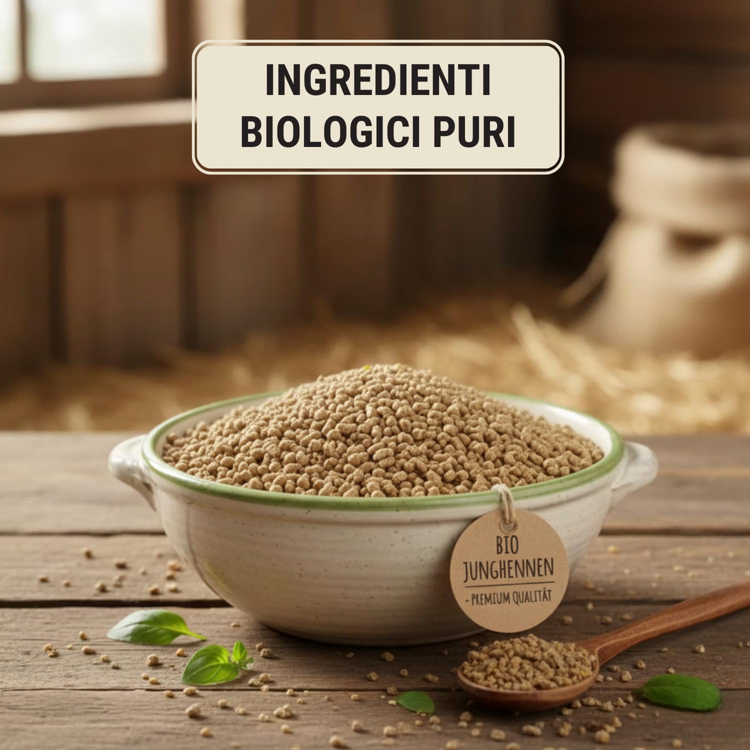 Agrarzone BIO Mangime per Pollastre 20 kg - Alimento Completo per Giovani Galline (6-21 Settimane) - Per Sviluppo Sano & Crescita - Premium Austria Senza OGM