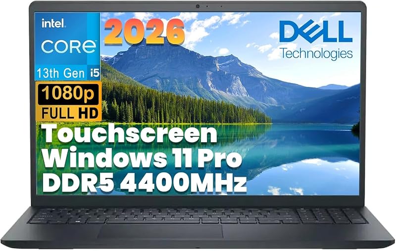 Dell 15 Laptop, Intel Core i5, 16GB/512GB