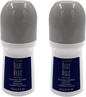 NIGHT MAGIC EVENING ROLL-ON ANTI-PERSPIRANT DEODORANT Pack of 2 (Bonus Size)