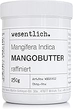 Mangobutter von wesentlich. 250g - 100% rein, vegan und ohne Zusatzstoffe