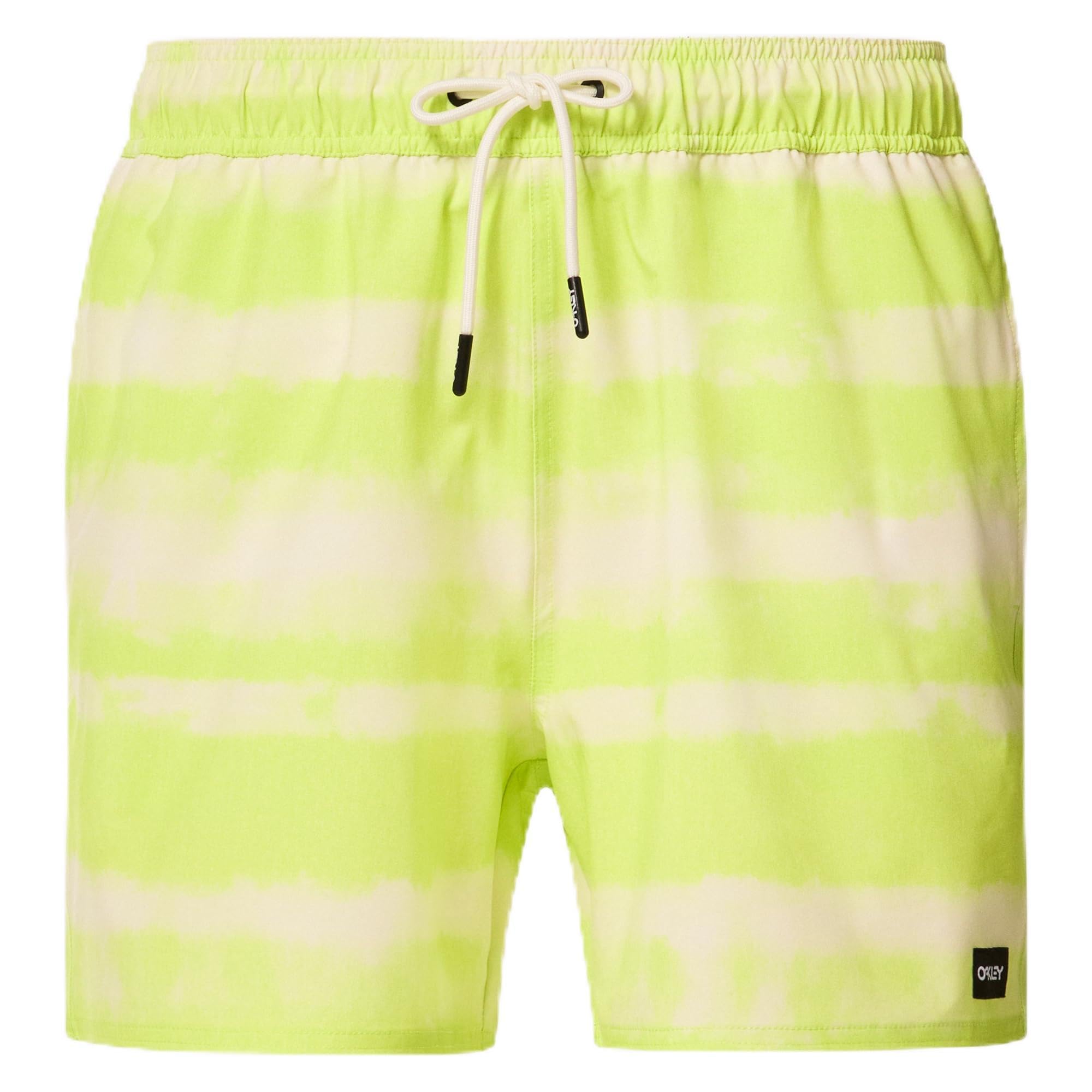 Oakley Pantalón corto de playa para surf y paseos de verano con rayas sostenibles 8