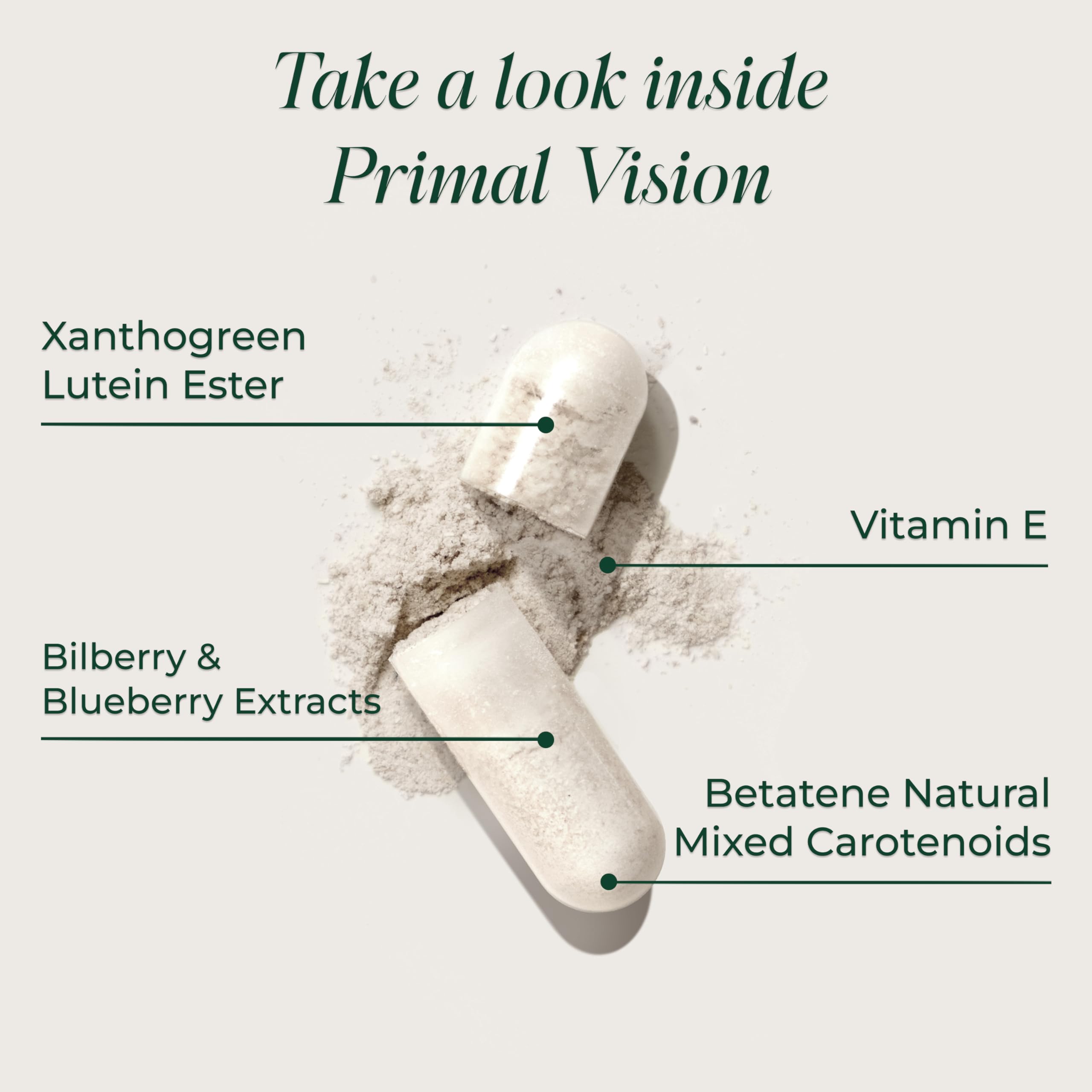 Primal Harvest Vision – Daily Vegetarian Friendly Supplement, Gluten & Dairy Free — Amazon image 5