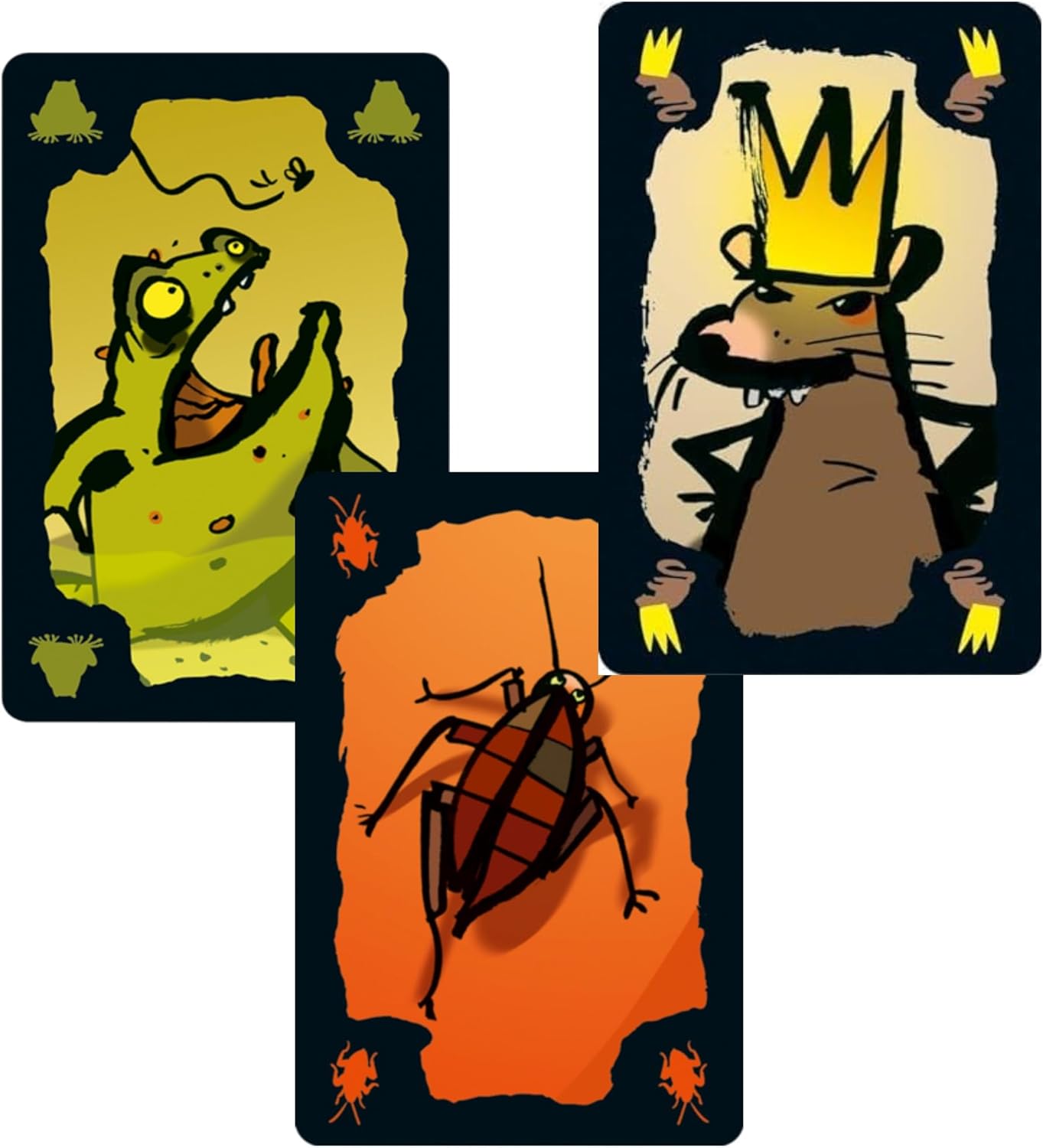 Schmidt | Cockerroach Poker Royal | Card Games | Ages 8+ | 2-6 Players | 15 Minutes Playtime