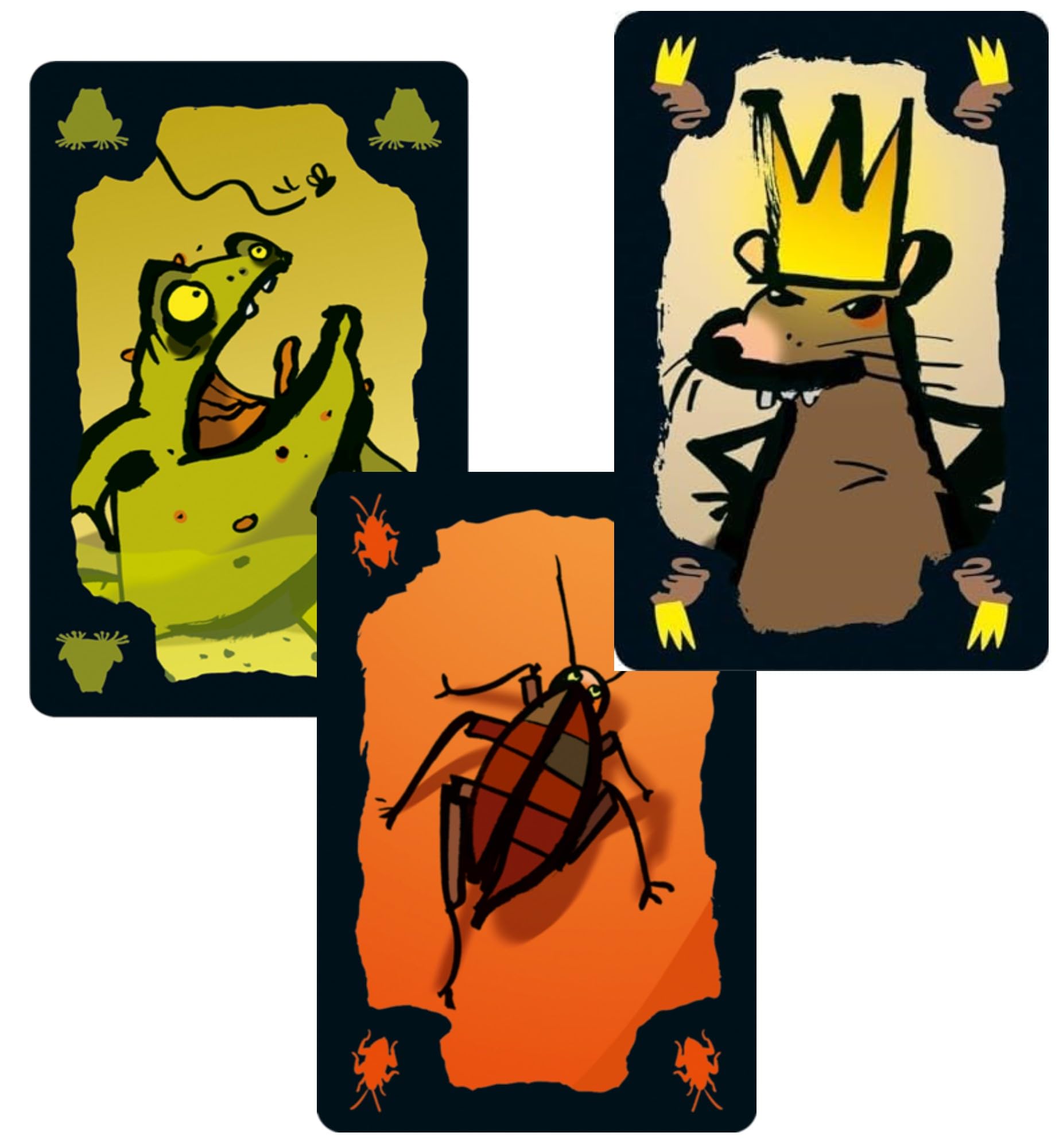 Schmidt Cockroach Poker Royal - Gioco Di Carte Bluff, 2-6 Giocatori, 8+ Anni, 15 Minuti - 5
