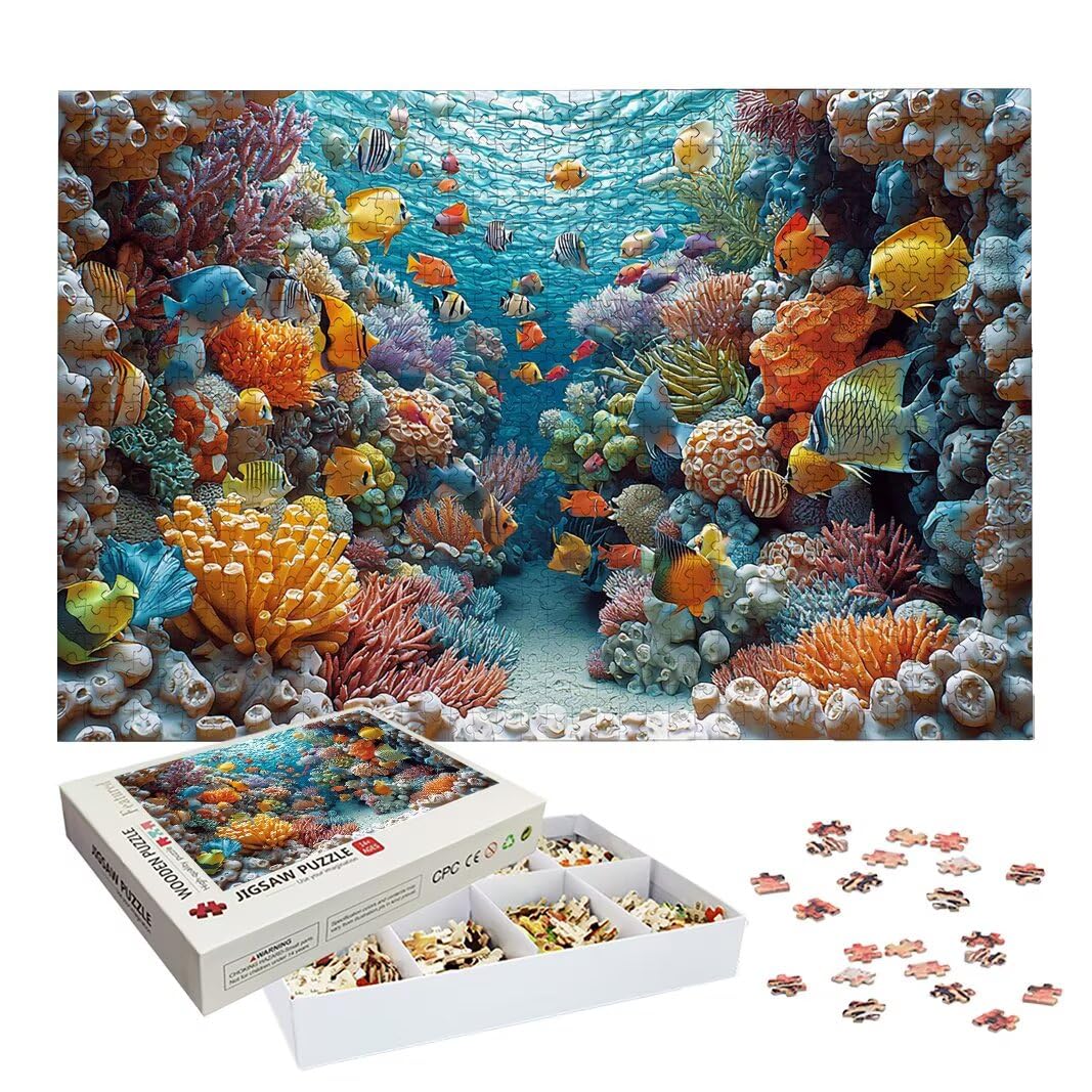Puzzle Océan, Puzzle 2000 Pièces Adultes, Puzzles pour Décor Murale -2145