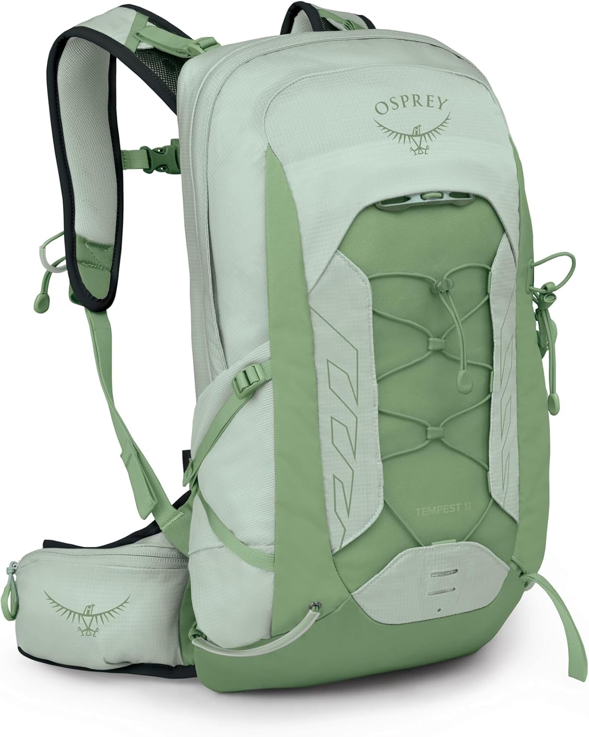Osprey Tempest 11L Women’s Lightweight Hiking Backpack – Small Daypack for Travel & Camping, Frosty Mint Green/Botanica Osprey Tempest 11L Women’s Lightweight Hiking Backpack – Small Daypack for Travel & Camping, Frosty Mint Green/Botanica