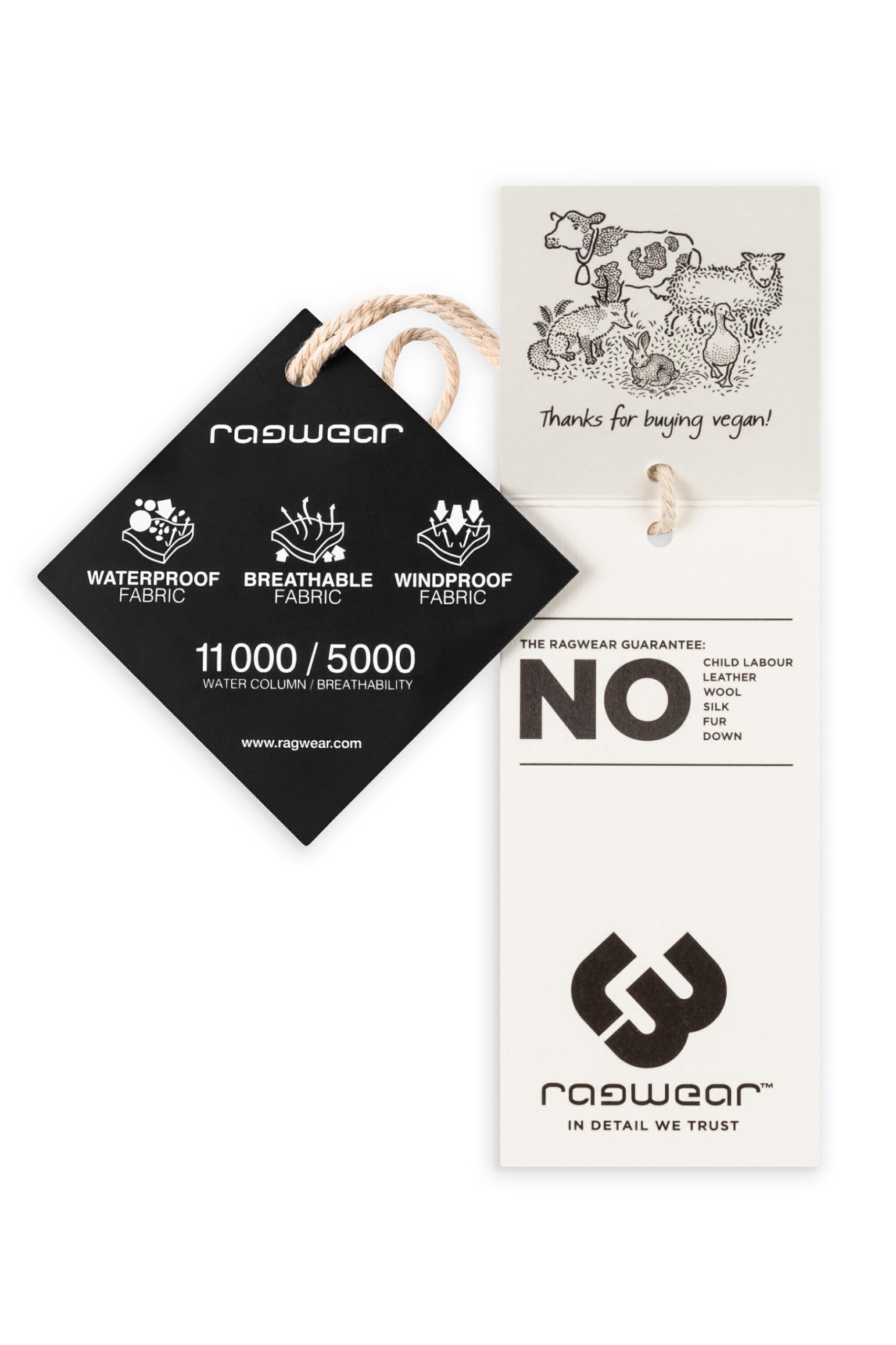 Ragwear Lekka damska parka przejściowa, długi płaszcz przeciwdeszczowy, wodoszczelny (słup wody 11 000 mm), oddychający, z dużym kapturem, Begonia XS-6XL