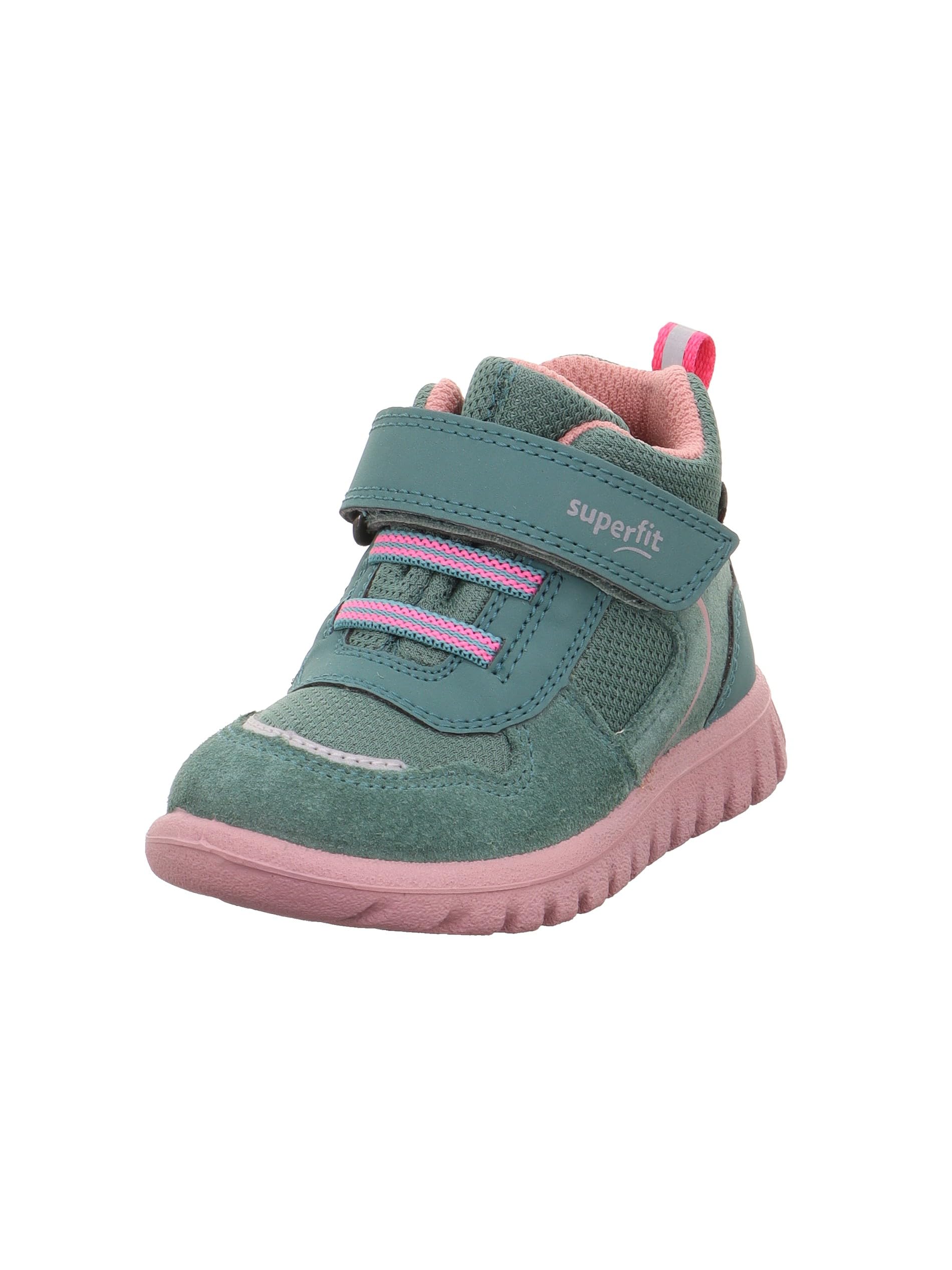 Superfit SPORT7 Mini Gore-Tex Trainers, Green/Pink 7010, 25 EU, Green Pink 7010, 8 UK Child