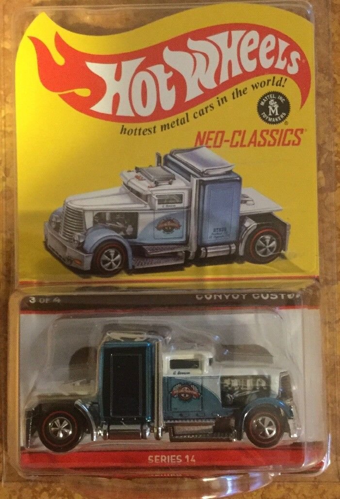Hot Wheels Red Line Club Neo Classics Series 14 Convoy Custom Semi